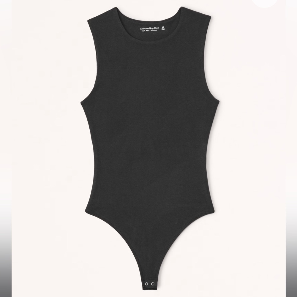 EUC Abercrombie & fitch black bodysuit